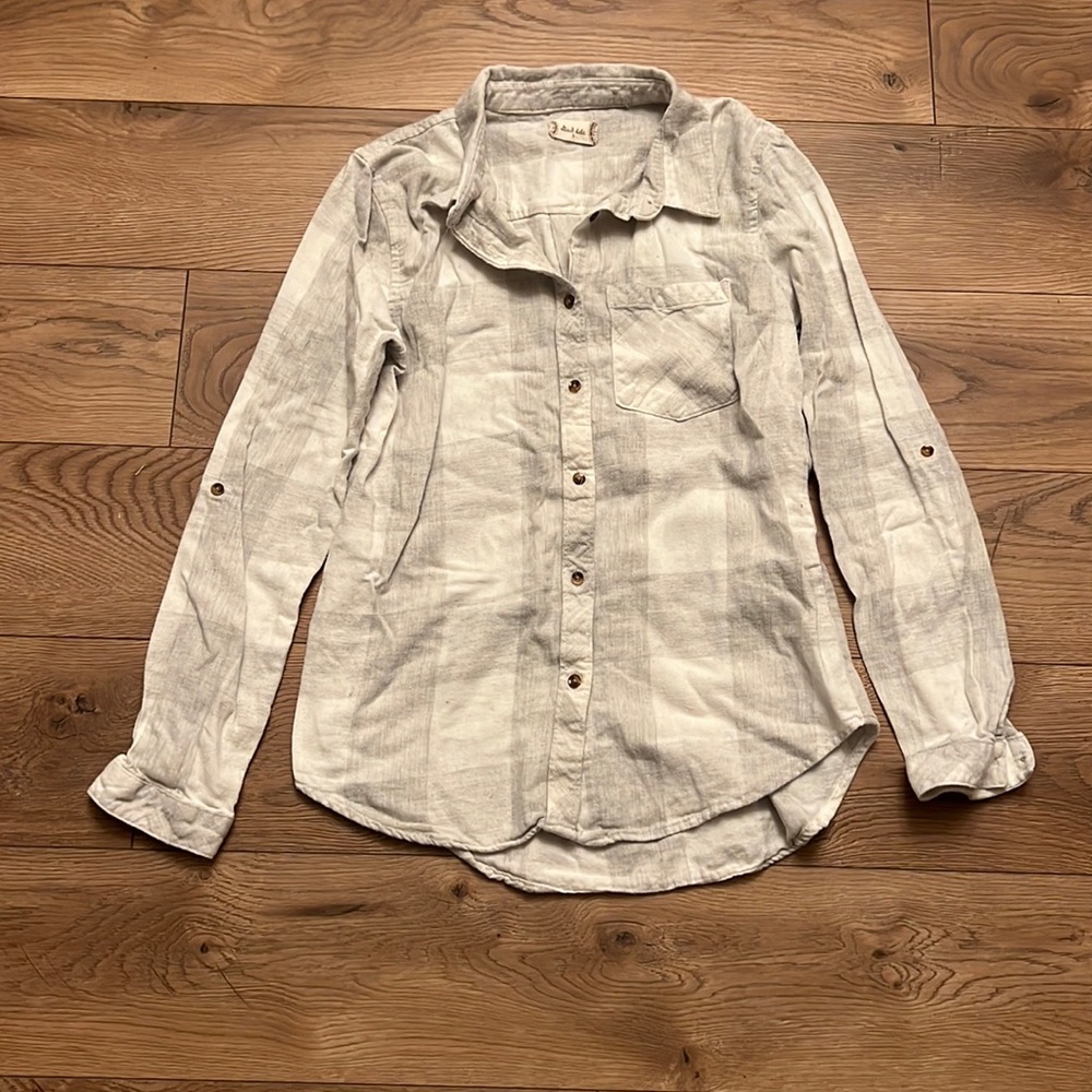 Altar’d state checkered flannel shirt